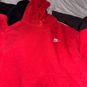 Nike Bold Red and A Yellow like new  Men's Hoodie